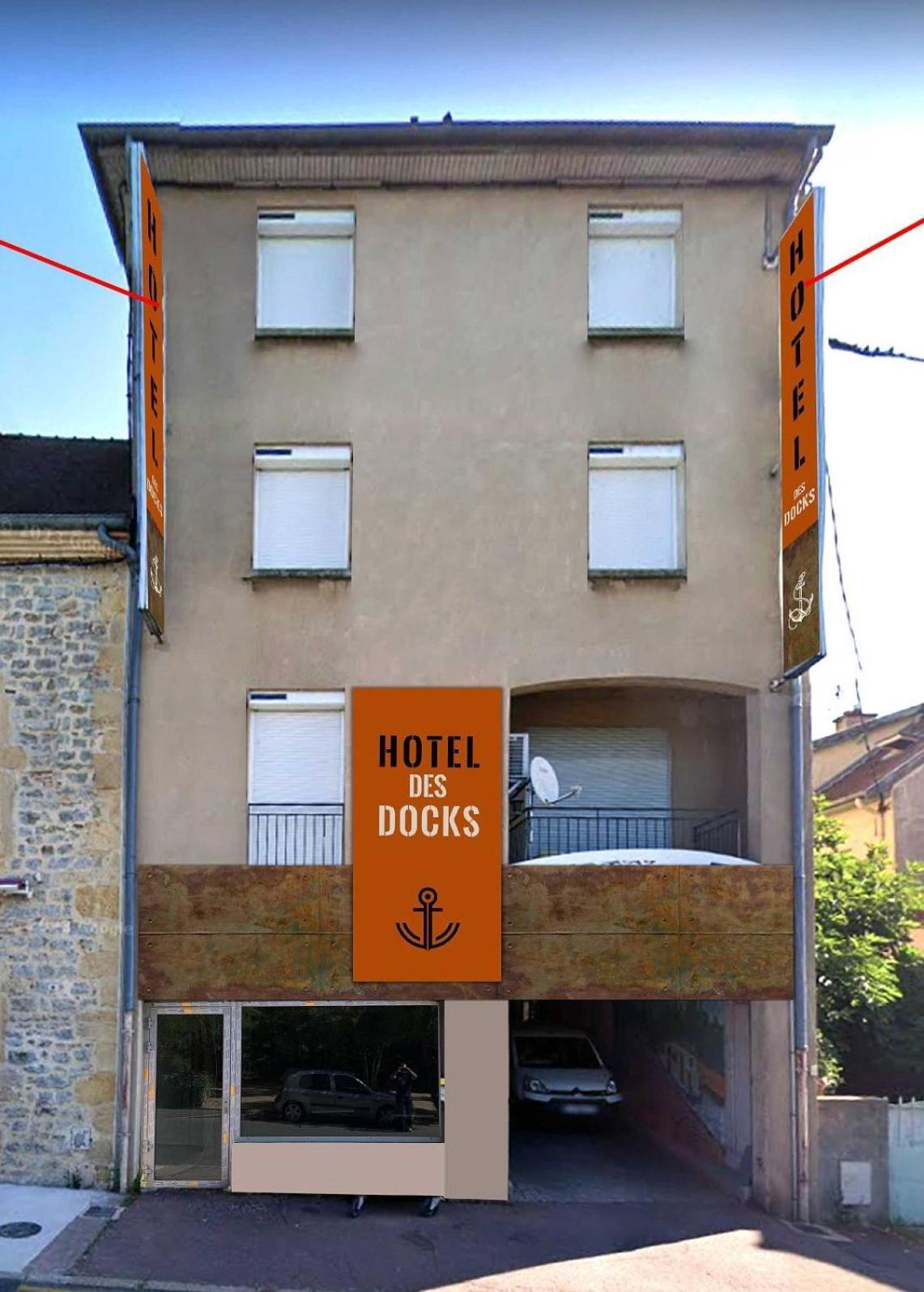 Hotel Des Docks Digoin Kültér fotó